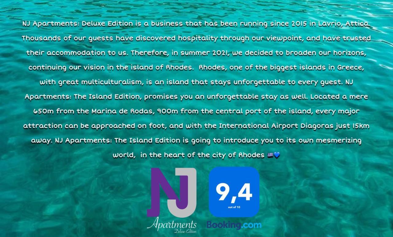 Nj Apartments: The Island Edition Rhodes City Ngoại thất bức ảnh